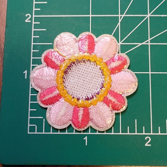 2/$10 Colorful Flower Embroidered Patch - Picture 2 of 3